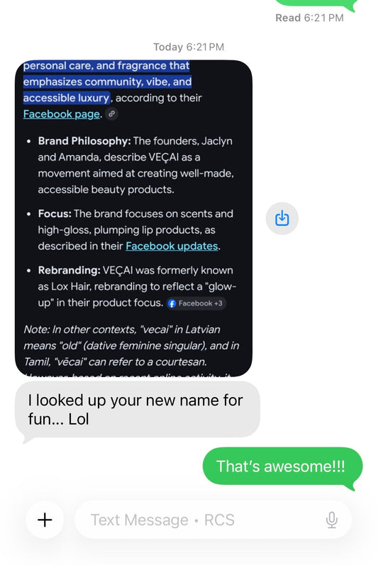 A Random Text That Stopped Me Cold!